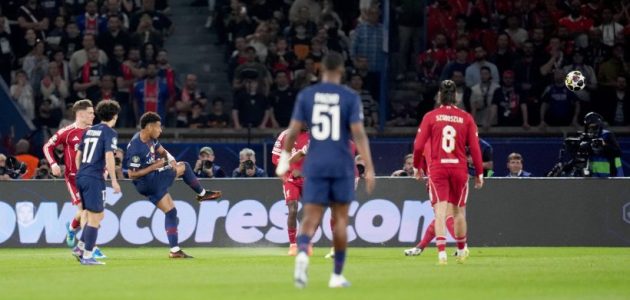 سان جيرمان يضع قدماً في نصف نهائي دوري الأبطال بالفوز على ليفربول