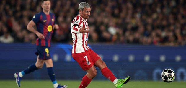 جريزمان: نصف النهائي ما زال بعيدًا، يجب أن نبقى واقعيين رغم الفوز