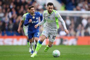 ريان شرقي: لا أشعر بالضغط، ومواجهة آرسنال مهمة للغاية