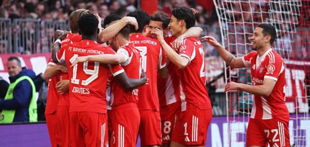 بايرن ميونيخ يتوج بلقب الدوري الألماني بالفوز أمام شتوتجارت