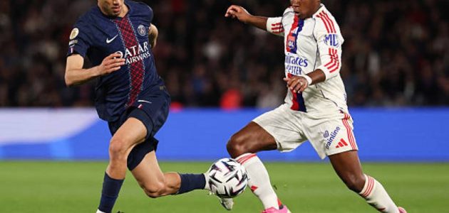 إندريك يقود ليون للفوز على باريس سان جيرمان